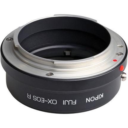 Adaptador KIPON Basic para objetivo Fuji OX a cámara Canon RF metal y enfoque infinito