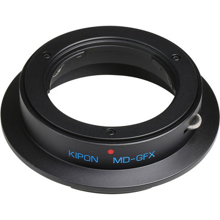 KIPON Adaptador de Montura para Lente Minolta MD a Cámara FUJIFILM GFX en Aluminio y Latón