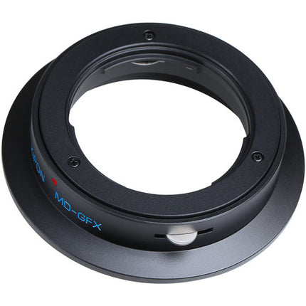 KIPON Adaptador de Montura para Lente Minolta MD a Cámara FUJIFILM GFX en Aluminio y Latón