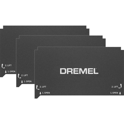 Dremel 3D FLEX láminas de construcción para impresora 3D40 FLEX paquete 3 unidades