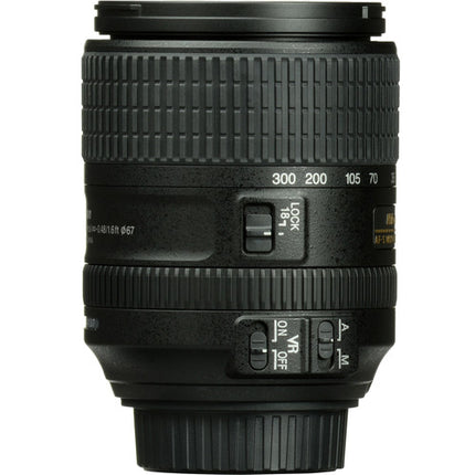 Nikon AF-S DX NIKKOR 18-300mm f3.5-6.3G ED VR Objetivo estabilizador 27-450mm