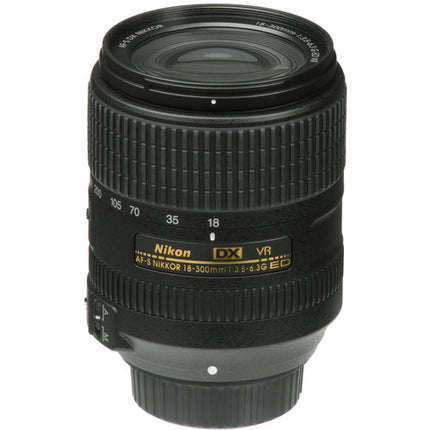 Nikon AF-S DX NIKKOR 18-300mm f3.5-6.3G ED VR Objetivo estabilizador 27-450mm