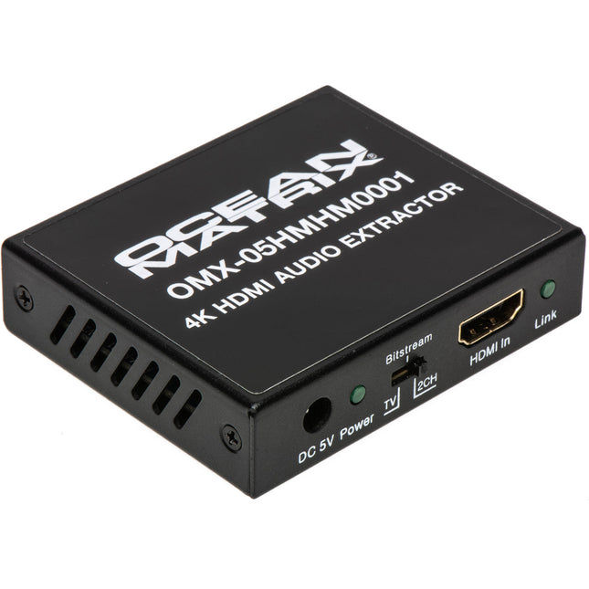Ocean Matrix Extractor de Audio HDMI 4K con Dolby ATMOS y salida S/PDIF óptica