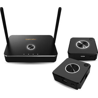 EZCast Pro QuattroPod Transmisión 4K 5G Con Dos Transmisores T01 Receptor R01