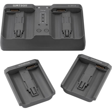Cargador Doble Watson para Baterías EN-EL18 y EN-EL4 con Indicadores LED y Protección