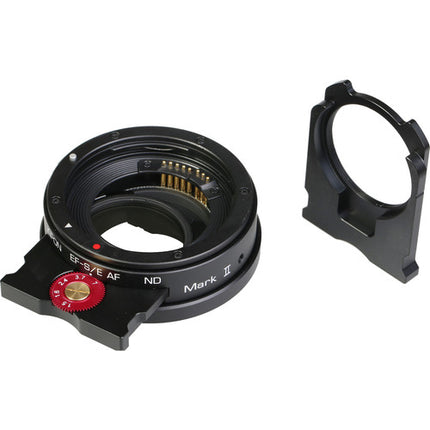 KIPON Mark 3 Adaptador de Montura con Filtro de Densidad Neutra y Autofocus para Lentes Canon EF a Sony E