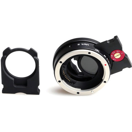 KIPON Mark 3 Adaptador de Montura con Filtro de Densidad Neutra y Autofocus para Lentes Canon EF a Sony E