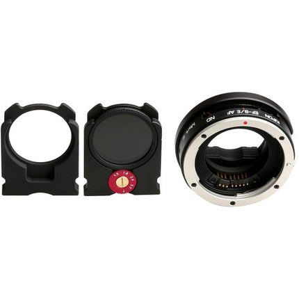 KIPON Mark 3 Adaptador de Montura con Filtro de Densidad Neutra y Autofocus para Lentes Canon EF a Sony E