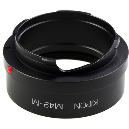 KIPON Adaptador de Montura para Lentes M42 a Cámara Leica M con Garantía 1 Año