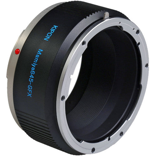 KIPON Adaptador de Montura para Lente Mamiya 645 a Cámara FUJIFILM GFX en Aluminio y Latón