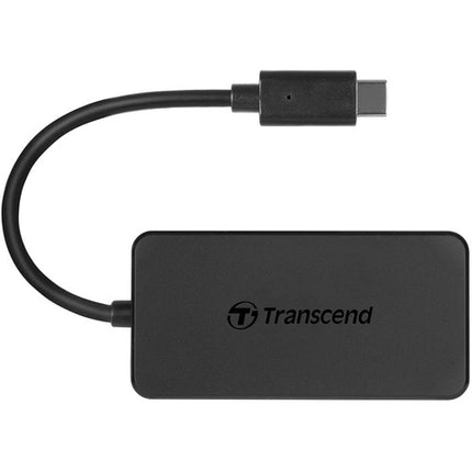 Transcend Hub USB 3.1 de 4 Puertos Tipo C con Conector Reversible y diseño compacto