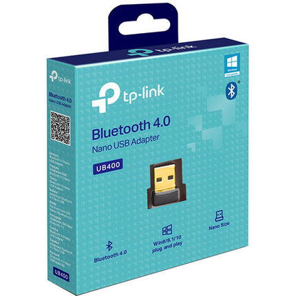 TP-Link Bluetooth 4.0 Nano Adaptador USB con alcance inalámbrico 20m USB 2.0