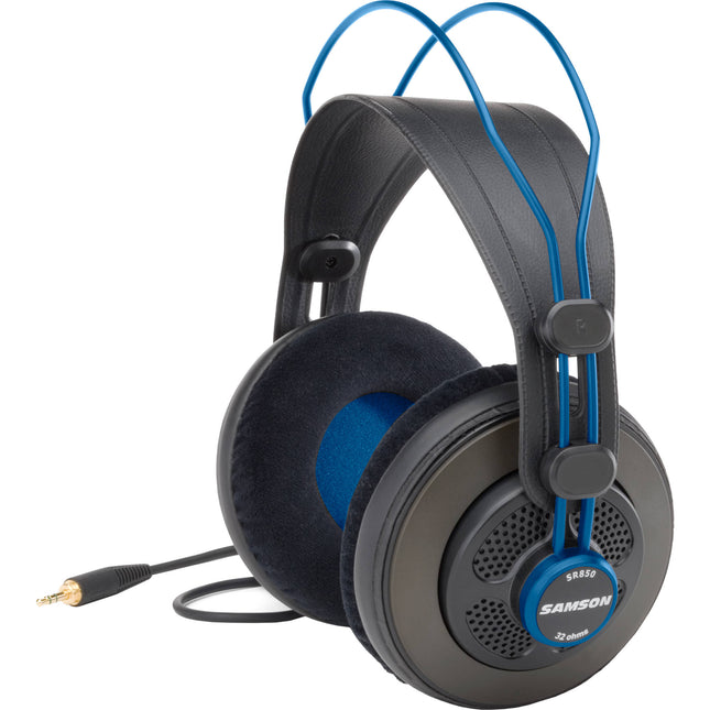 Auriculares de Estudio Semi-Abiertos Samson SR850B 50mm 10Hz-30kHz Azul