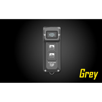 Nitecore TUP Linterna de Bolsillo Recargable 1000 Lúmenes 1200mAh Batería