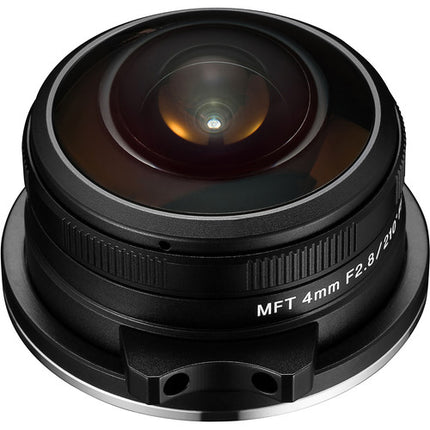 Venus Optics Laowa 4mm f2.8 Objetivo Fisheye para Micro Cuatro Tercios 210° Ángulo de Visión