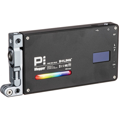 BOLING Pocket LED RGB Luz de Video con 12W Batería Recargable y 360 Colores