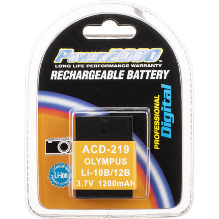 Batería de litio Power2000 ACD-219 3.7v 1200mAh con garantía 2 años