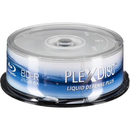 PlexDisc BD-R Discos Grabables 25GB 6x Velocidad 25 Unidades