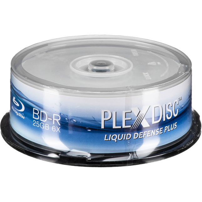 PlexDisc BD-R Discos Grabables 25GB 6x Velocidad 25 Unidades