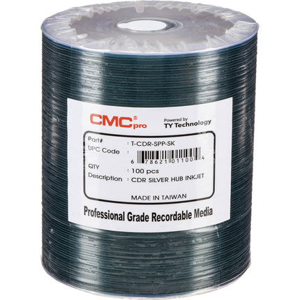 CMC Pro CD-R 700MB 80 Min 48x Discos Grabables 100 Pack