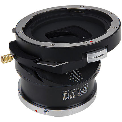 Adaptador Tilt Shift FotodioX Pro TLT ROKR para Canon RF con corrección de perspectiva