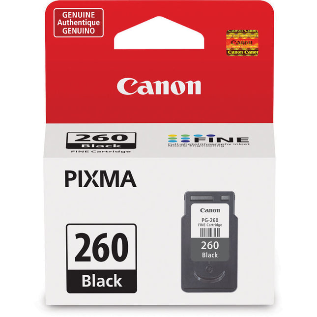 Cartucho de Tinta Negro Canon PG-260 7.5mL para Impresora PIXMA TS5320