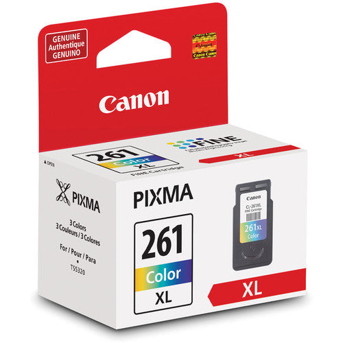 Cartucho de tinta color Canon CL-261 XL 12.2mL para impresoras PIXMA
