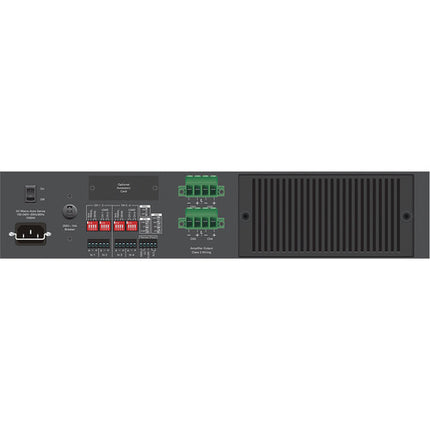AtlasIED HPA1204 Amplificador Comercial 4 Canales 1200W Negro Seguridad