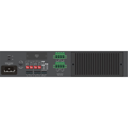 AtlasIED HPA2604 Amplificador Comercial 4 Canales 2600W Negro Seguridad