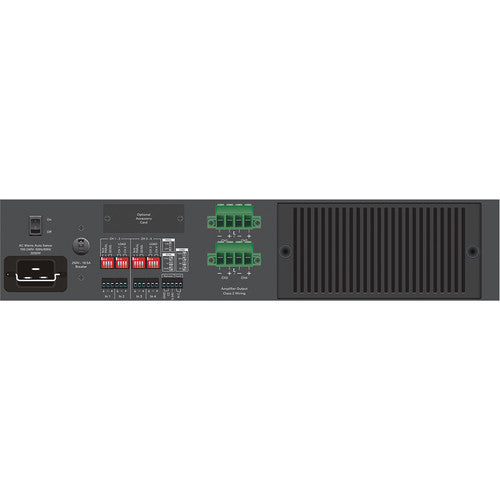 AtlasIED HPA2604 Amplificador Comercial 4 Canales 2600W Negro Seguridad