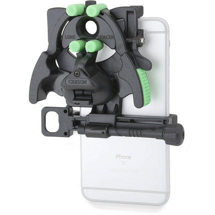 Carson HookUpz 2.0 Adaptador Universal para Ópticas Smartphones hasta 3.75"