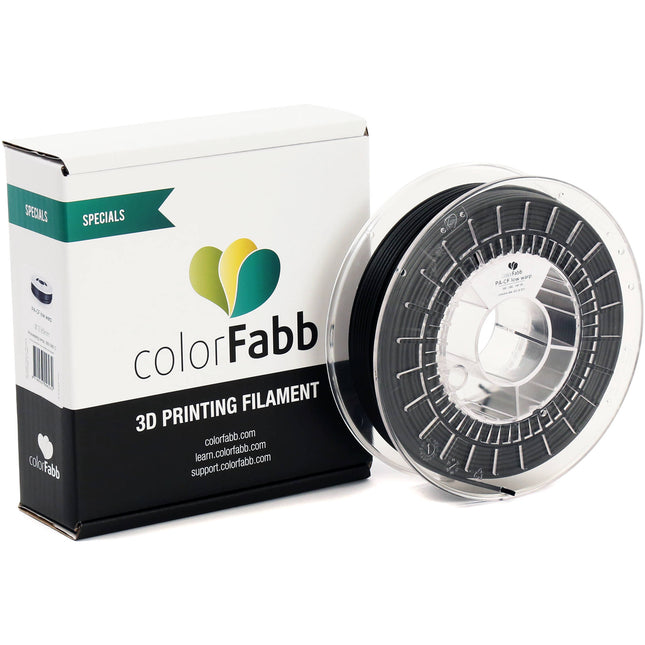 ColorFabb 3mm PA-CF Filamento para impresora 700g negro resistencia y fuerza