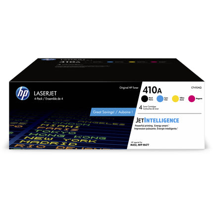 HP 410A Cartuchos de tóner láser 4 unidades para M452 M477 2300 páginas