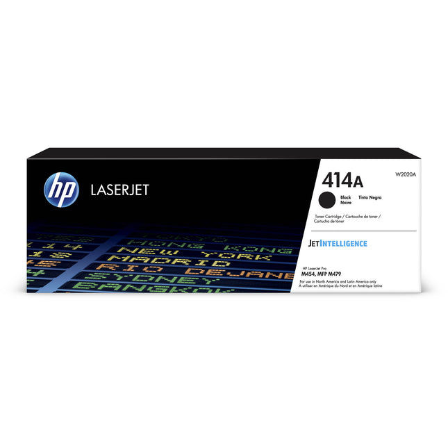 HP 414A Cartucho de tóner negro para impresoras M454 M479 2400 páginas