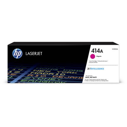 Tóner HP 414A Magenta para impresora LaserJet M454 M479 2100 páginas