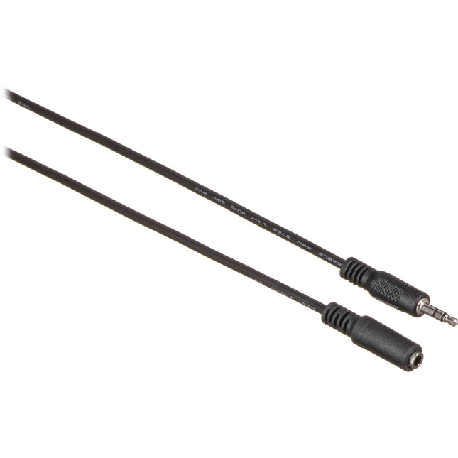 Rocstor Mini-Phone Cable de Audio Estéreo Extensor 3.5mm Negro 1.8m