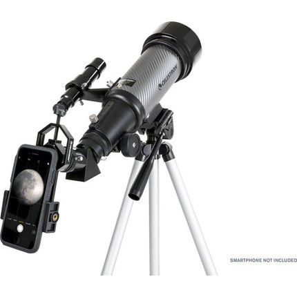 Celestron Travel Scope DX 70mm f6 Telescopio Refractor con Filtro Solar EclipSmart