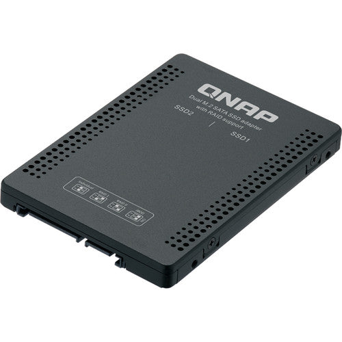 QNAP M.2 2280 a Adaptador SATA de 2.5" con Soporte RAID y Doble SSD