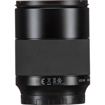 Hasselblad XCD 80mm f/1.9 Lente para Sistema X 77mm filtro 2.3' enfoque mínimo