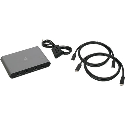 IOGEAR Switch 2 Puertos USB Tipo-C Teclado Ratón 10 Gb/s 85W Power Delivery