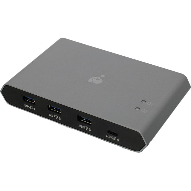 IOGEAR Switch 2 Puertos USB Tipo-C Teclado Ratón 10 Gb/s 85W Power Delivery