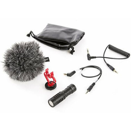 Movo Photo VXR10 Micrófono de Video Condensador Cardioide 35Hz-18kHz Kit Completo