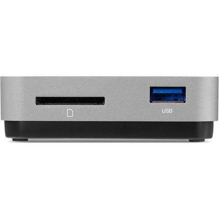 OWC USB Type-C Travel Dock Gris Espacial con HDMI 2.0 y Lector SD UHS-II