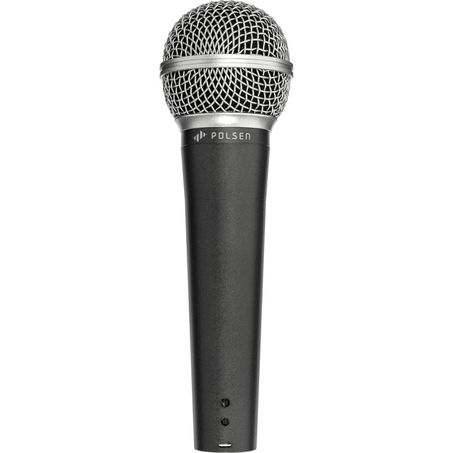 Polsen M-70 Micrófono Dinámico Manual para Voz Patrón Cardioide XLR