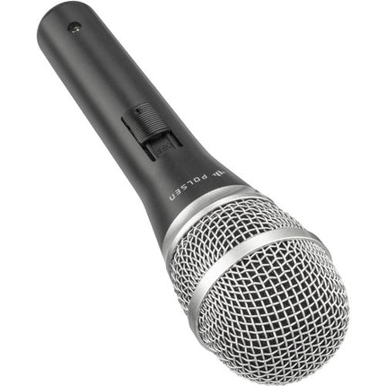 Polsen M-85 Micrófono Dinámico Profesional con Patrón Cardioide y Cable XLR a 1/4