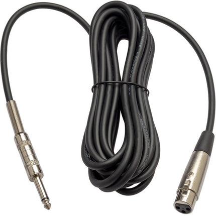 Polsen M-85 Micrófono Dinámico Profesional con Patrón Cardioide y Cable XLR a 1/4