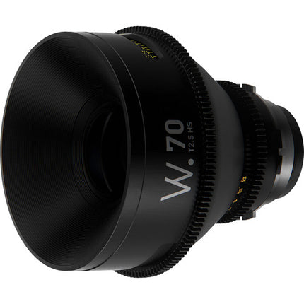 Whitepoint Optics 70mm T2.5 Lente Primitiva PL para Sensor Completo 4K