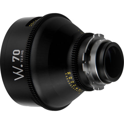 Whitepoint Optics 70mm T2.5 Lente Primitiva PL para Sensor Completo 4K