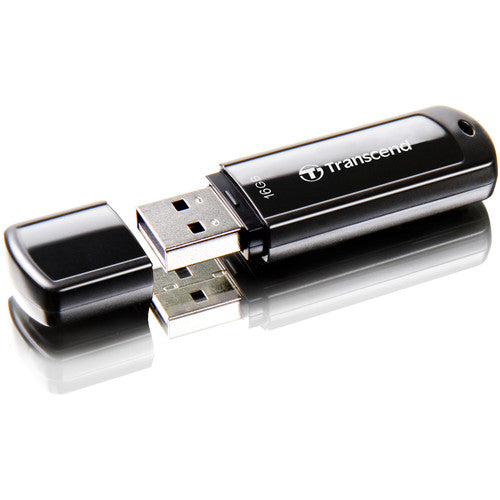 Transcend 16GB JetFlash 700 USB 3.1 Gen 1 Memoria Flash Negra 5 Años Garantía
