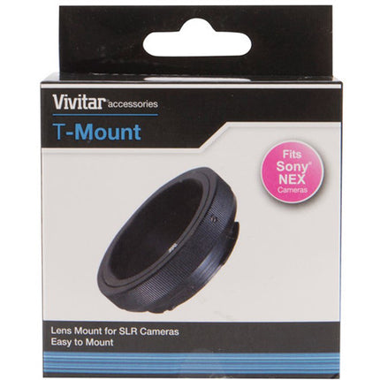 Adaptador Vivitar T-Mount a Sony E-Mount para cámaras con garantía 3 años